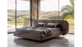Dormitor modern tapitat stofa Timeea 